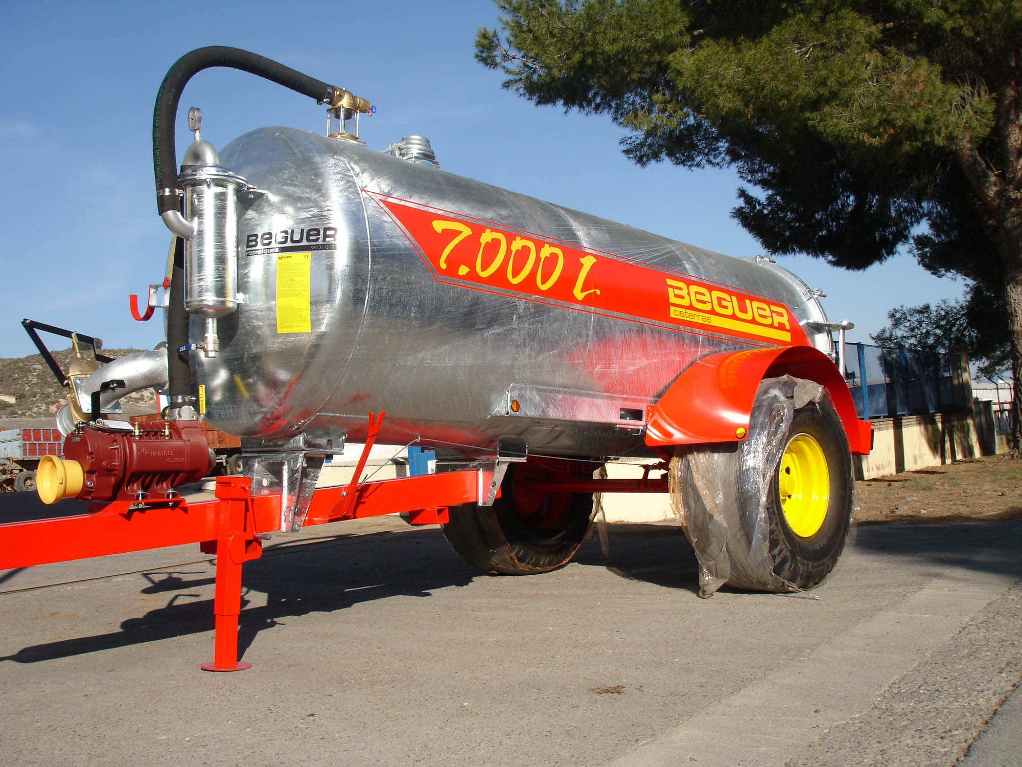 Tanque estercolero de 7000 litros Beguer